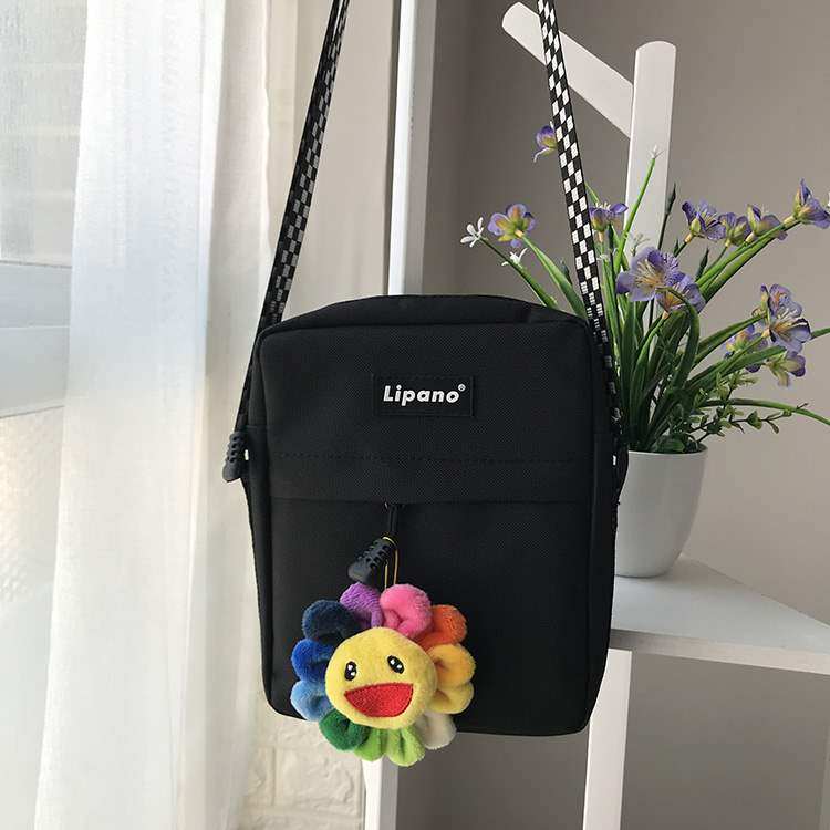 新款嘻哈韩版日系原宿风ins斜挎单肩包包女2019帆布土酷蹦迪小包|msdalam kategori Beg kulit/wanita/beg lelaki, beg Ms. - dari Buy2taobao.com untuk memberikan perkhidmatan ejen Taobao profesional membeli