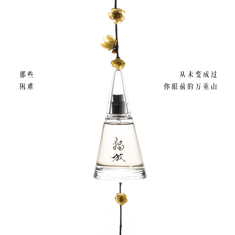 春风十里腊梅花香水国风设计香水图片