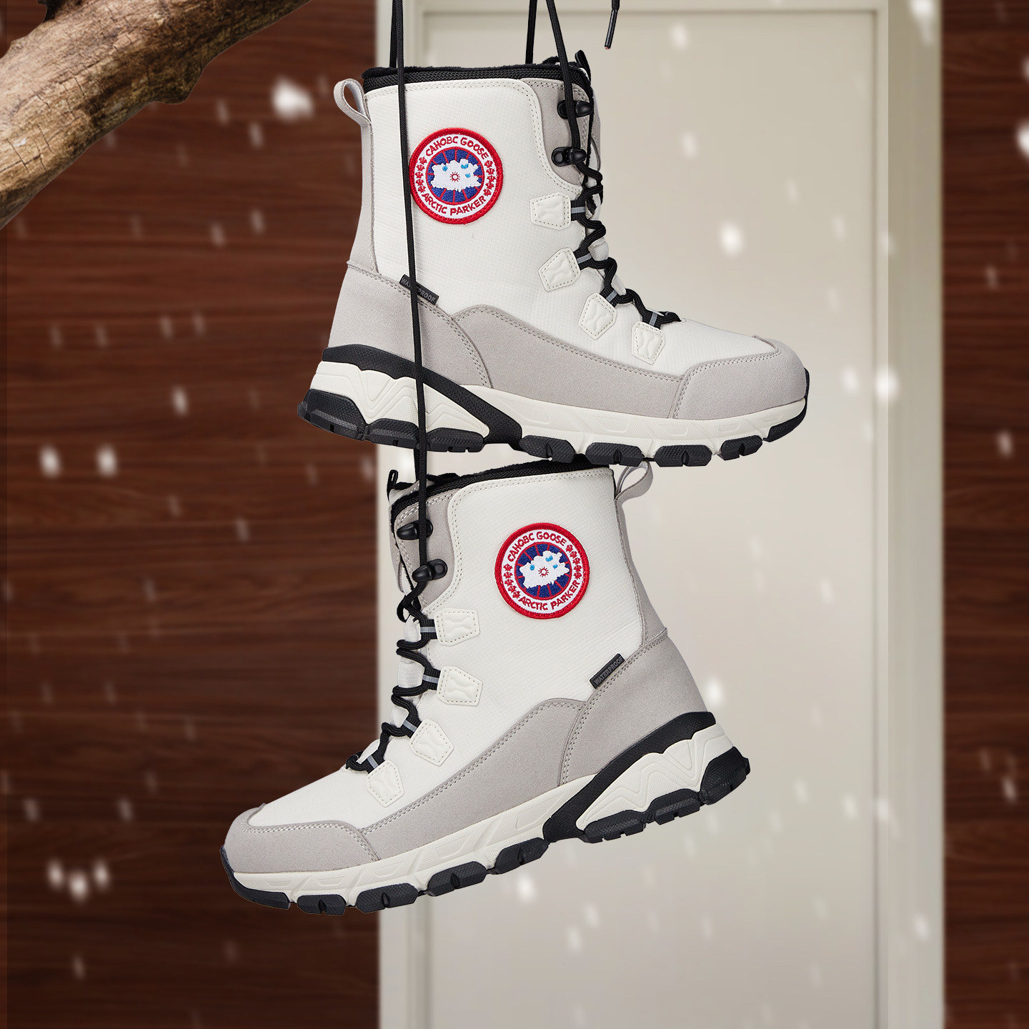 哈尔滨东北户外雪地靴男女加绒防水防寒雪鞋滑雪零下40度旅游装备,流行男鞋,时尚雪地靴,淘宝优惠券,粉丝福利购,淘宝优惠卷