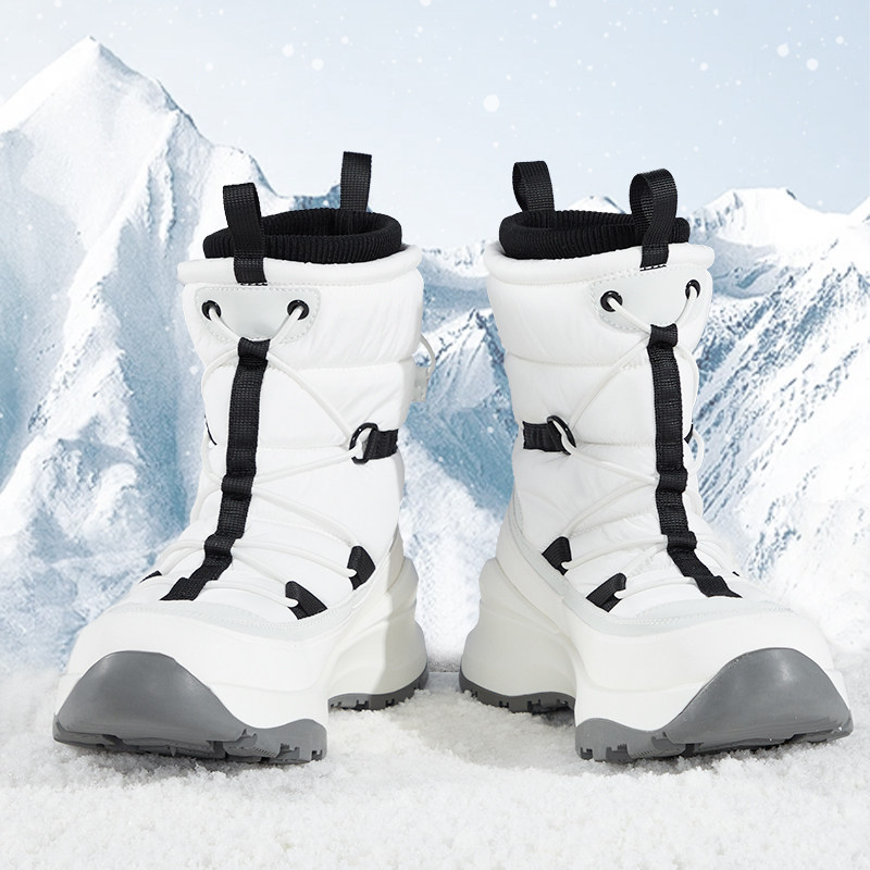 东北雪地靴男士冬季保暖加绒加厚户外棉鞋防水防滑抗寒防寒棉靴女,流行男鞋,时尚雪地靴,淘宝优惠券,粉丝福利购,淘宝优惠卷