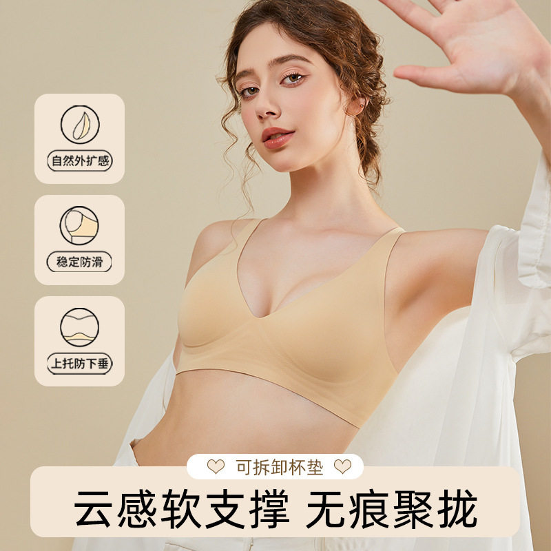 3.15巨力荐!薄罩杯吸汗舒适果冻