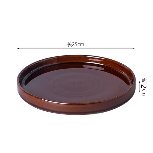 正品仿陶瓷树脂带托盘花盆阳台创意盆栽绿萝