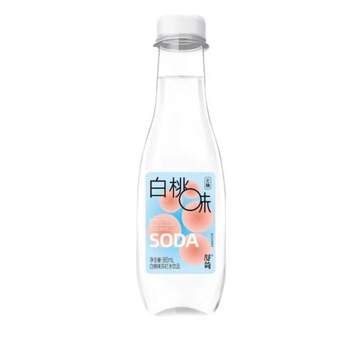 舒简苏打水饮料整箱385ml*15瓶桂花味莉香白桃味玫瑰原味4月货