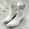White·Genuine Leather