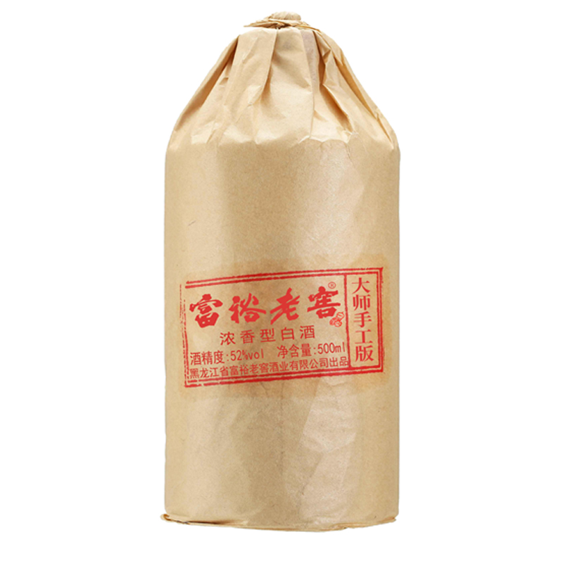 大师手工版白酒浓香型优级1瓶500ml/瓶纯粮酿造