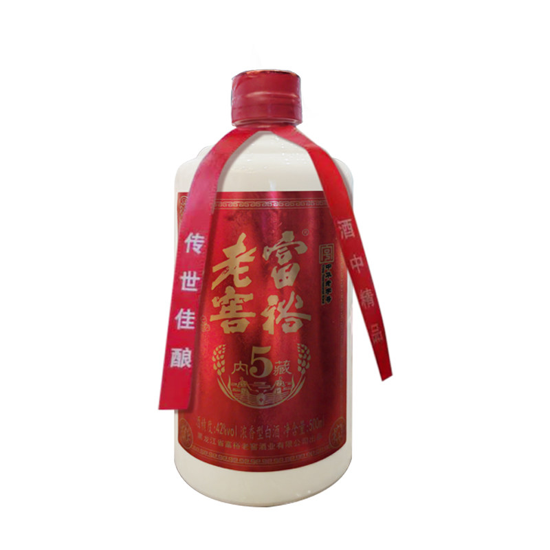 富裕老窖500ml白酒42度浓香型
