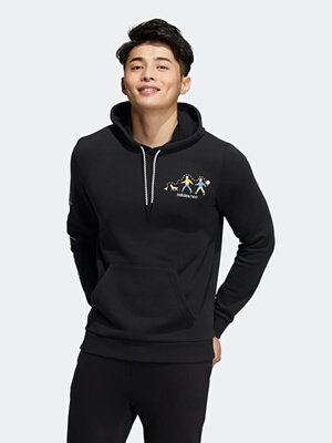 阿迪达斯运动休闲男子连帽卫衣