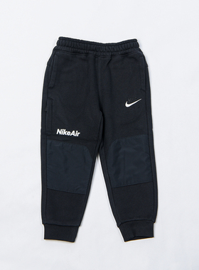 耐克Nike大童小童婴童棉质针织收脚收口运动休闲长裤 NY2032015TD