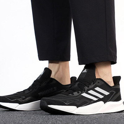 阿迪达斯男鞋低帮休闲跑步运动鞋
