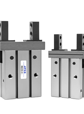 HDZ- 10C 16C 20C 25C 32C 40C 通孔安装气动手指气缸 夹爪