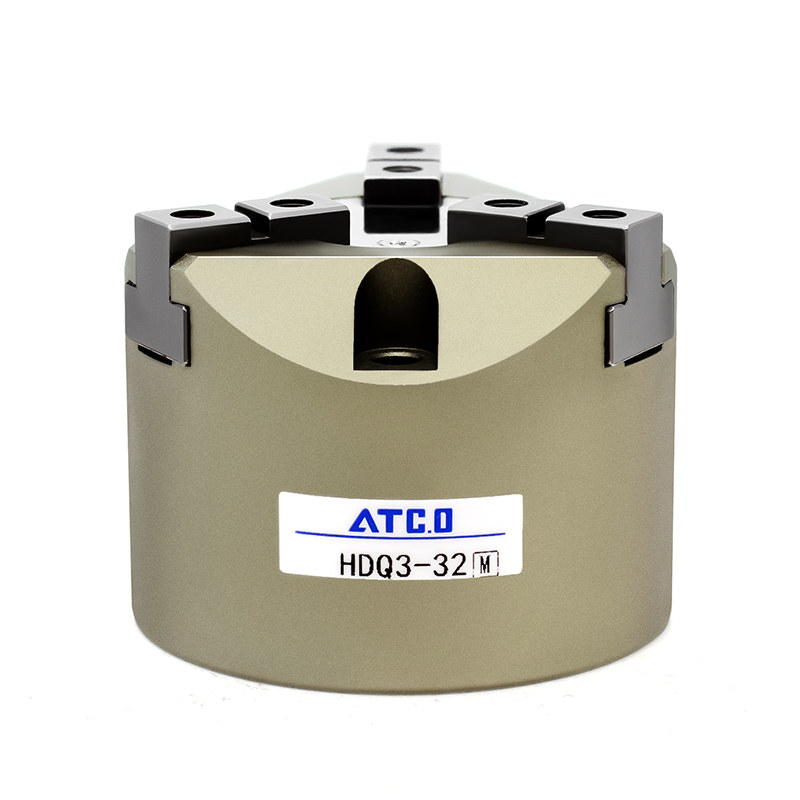 气立可型hdq3  25 32 40 50 63气动手指气缸 三爪 机械爪