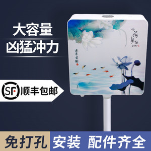 水箱 家用 卫生间马桶水箱配件抽水厕所蹲便座便器节能冲水箱挂墙