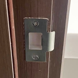 室内铁片卡扣房间门大全木门锁片修复锁配件不锈钢挡片门框卧室