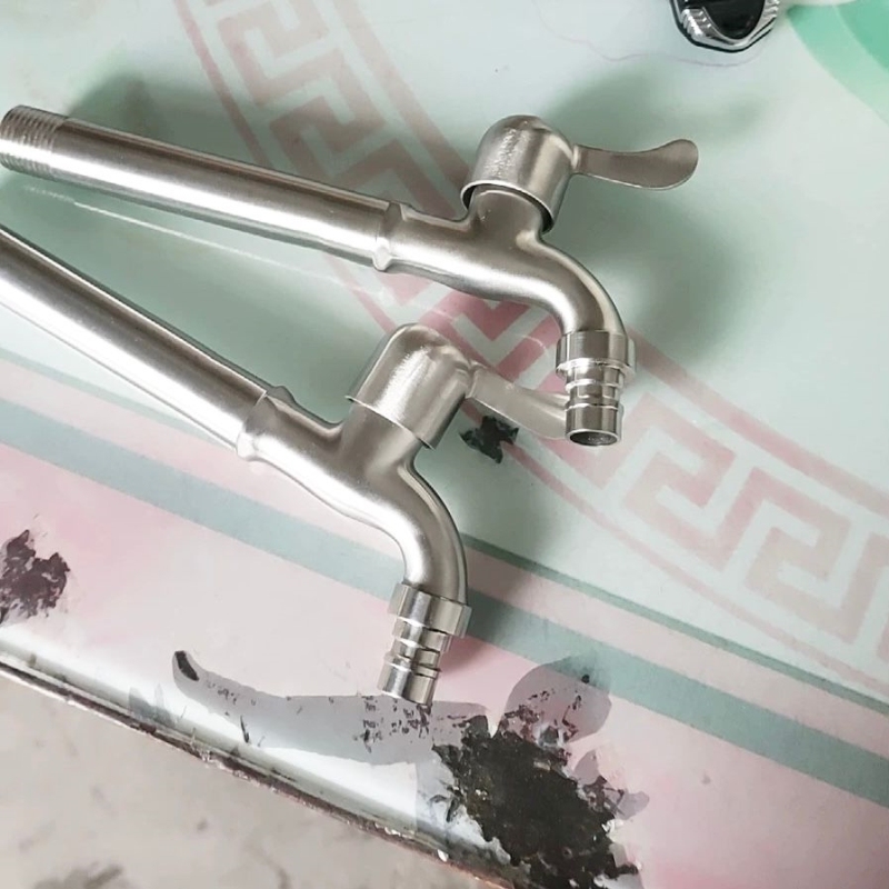 4分防溅水嘴专用洗衣机水龙头快开龙头单冷拖把池加厚304不锈钢