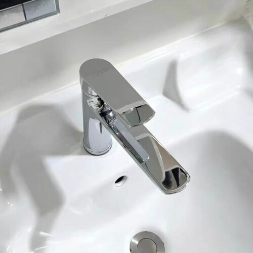 冷热洗脸池洗脸盆全铜浴室柜万向龙头全铜面盆台盆冷热水家用龙头