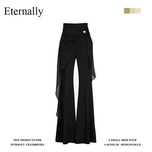 move 设计感辣妹微喇叭长裤 时髦腿精 休闲裤 西装 现货Eternally