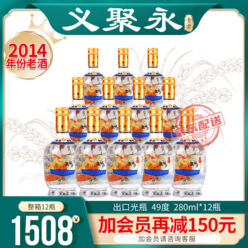 2014年老酒金花出口度