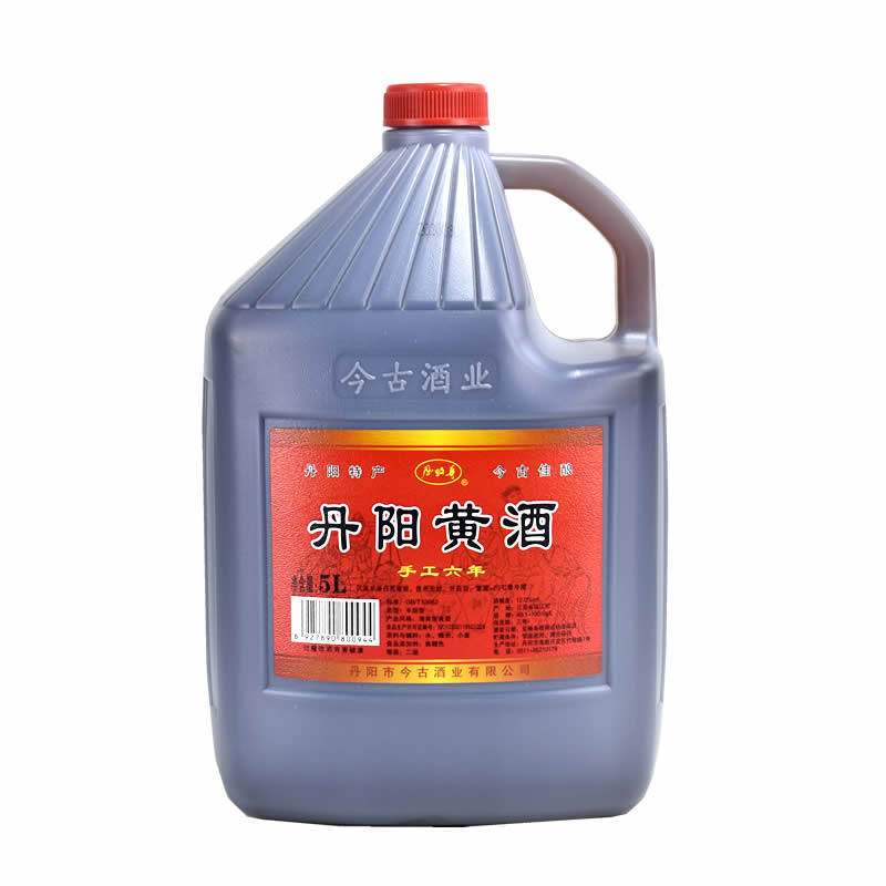 丹阳黄酒5l桶装10斤手工六年陈老酒加饭酒泡阿胶饮用黄酒