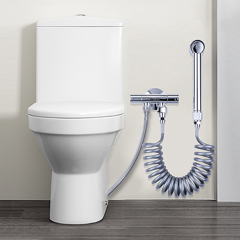 潜水艇卫生间厕所马桶伴侣冲洗器喷枪水龙头增压喷头妇洗器高压