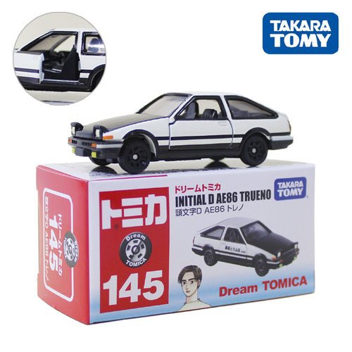 TOMY多美卡合金小车模梦之系列145号头文字D AE86藤原拓海486466