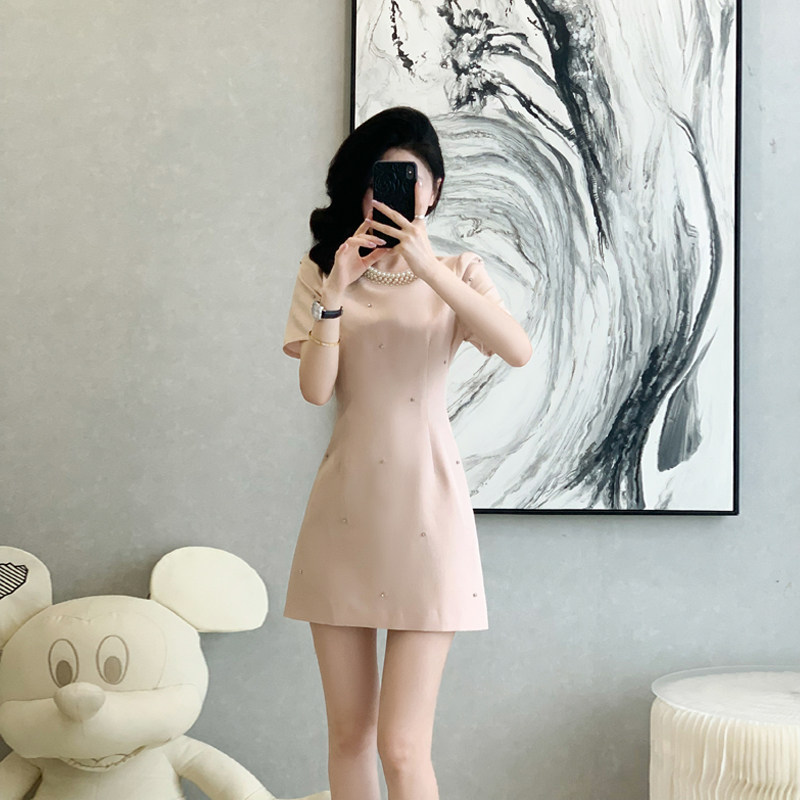 小香风气质名媛连衣裙女夏季图片
