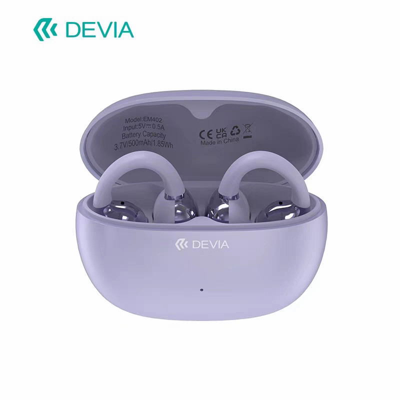 迪沃DEVIA天机200夹耳式蓝牙耳机开放式不入耳运动跑步音乐EM402