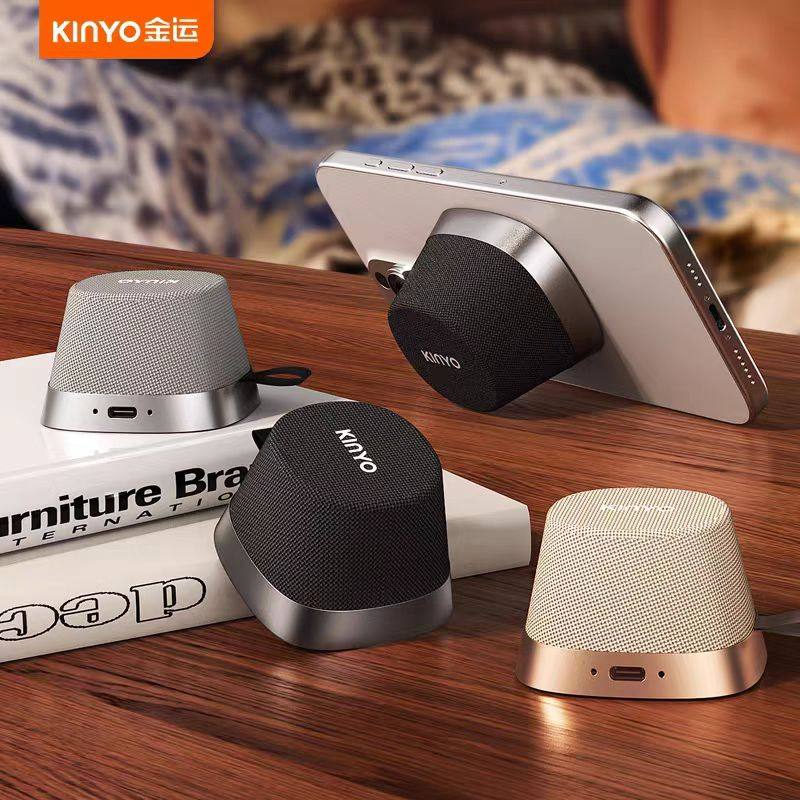 kinyo金运蓝牙mini小音响手机音箱新款F3重低音户外防水迷你磁吸