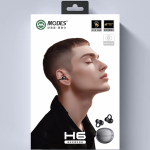 摩登仕 H6 开放式双耳真无线蓝牙耳机ows耳夹式不入耳运动跑步