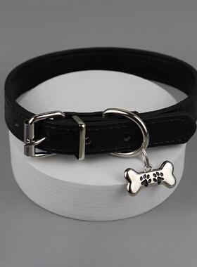 黑色项圈颈带女choker情调趣牵引绳小狗项链成人情侣脖圈朋克个性