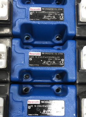 力士乐液压电磁阀4WE10G52/EW230N9K4/M换向阀4WE10G52/EG24N9K/M