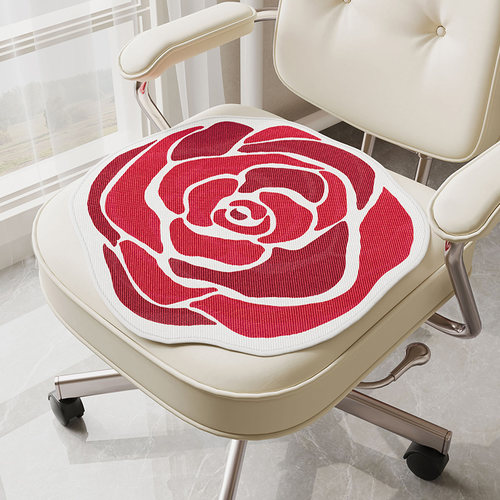 夏天冰丝坐垫办公椅子冰垫夏季