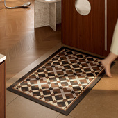 浴室地垫化妆室门口防滑脚垫矽藻泥吸水凉垫速干 干厕所门垫洗手