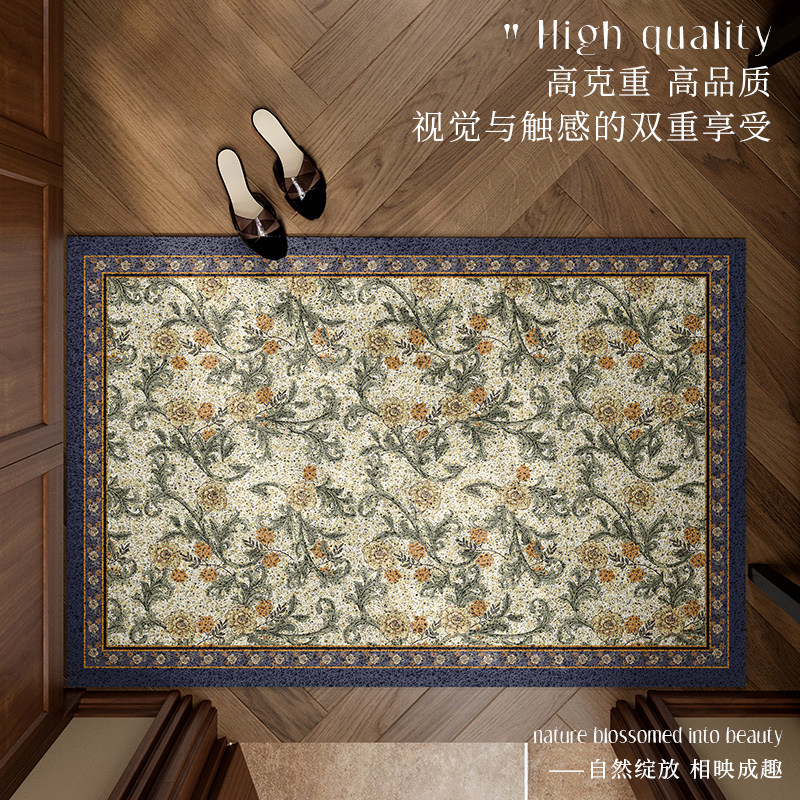 入户门地垫高级感进门门口玄关蹭土丝圈脚垫子耐脏防滑可自由裁剪,居家布艺,入户地垫,淘宝优惠券,粉丝福利购,淘宝优惠卷