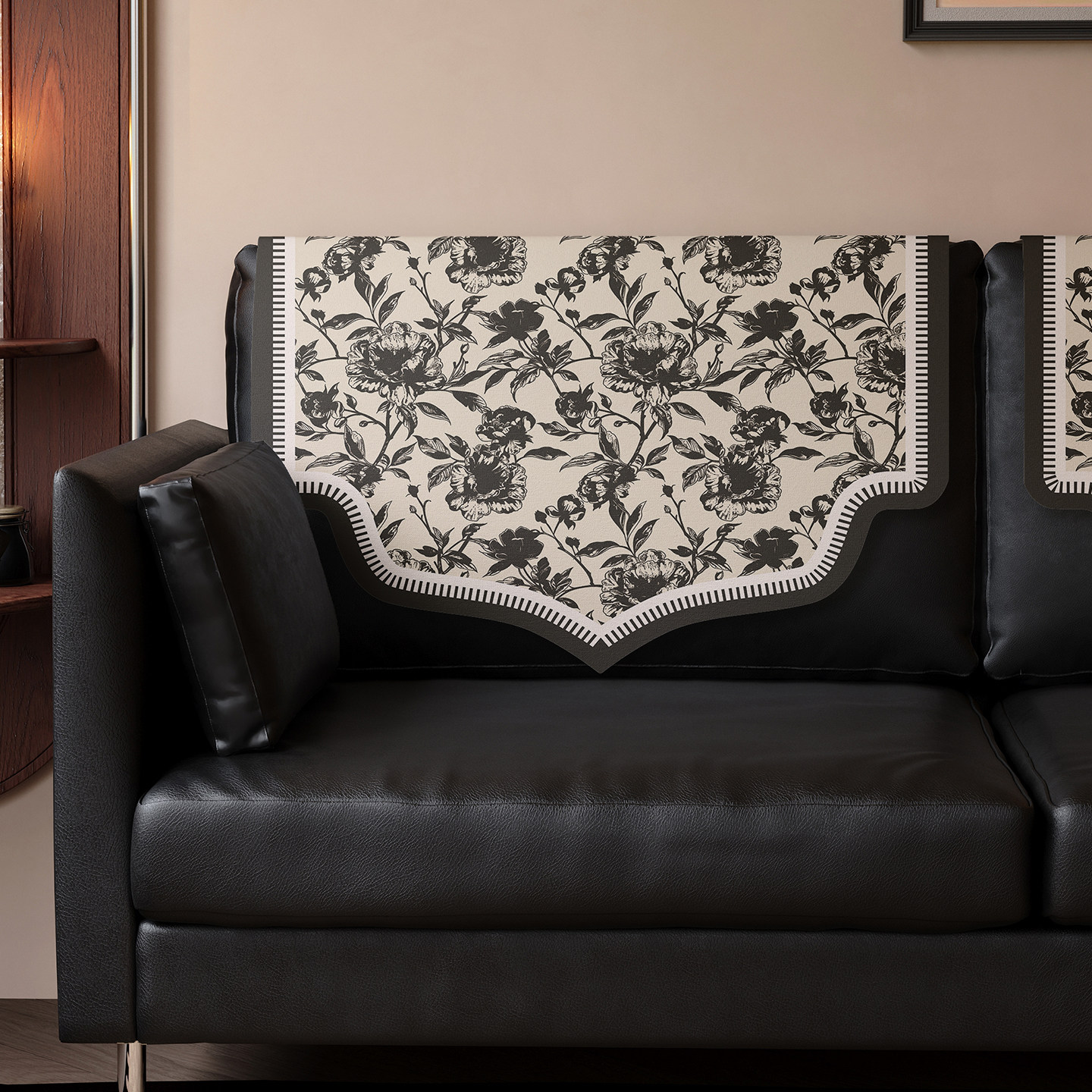 沙发背靠盖巾单独一片式2025新款轻奢高级感复古四季通用防尘盖布,居家布艺,沙发垫,淘宝优惠券,粉丝福利购,淘宝优惠卷