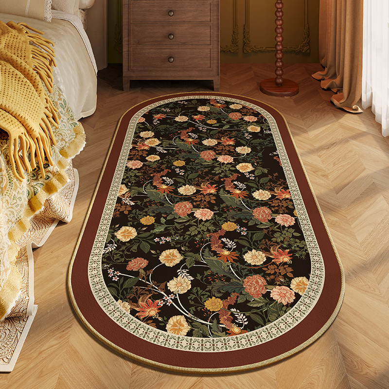 地毯卧室法式床边毯冬季加厚毛绒脚垫家用轻奢高级2023新款定制,居家布艺,家用脚垫,淘宝优惠券,粉丝福利购,淘宝优惠卷