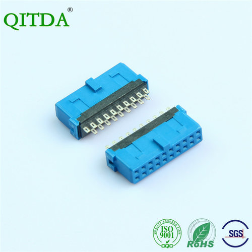 usb3.0IDC20pin母座连接器
