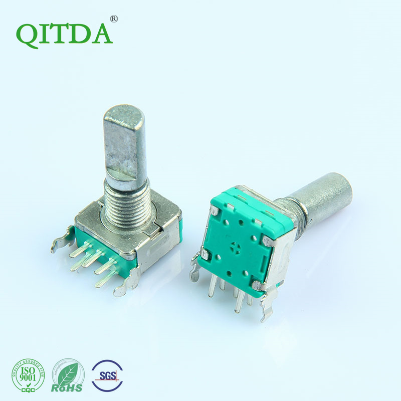 EC11脉冲旋转编码器立式插件