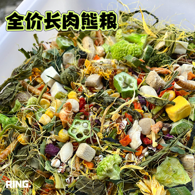 仓鼠金丝熊小宠通心粉长肉肉营养丰富全价长肉熊粮