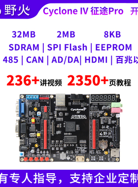 野火征途pro FPGA开发板  Cyclone IV EP4CE10 ALTERA  图像处理
