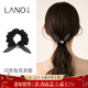 兰诺lano兔耳朵头绳发饰女蝴蝶结高级头饰2026新款 后脑勺发绳发圈