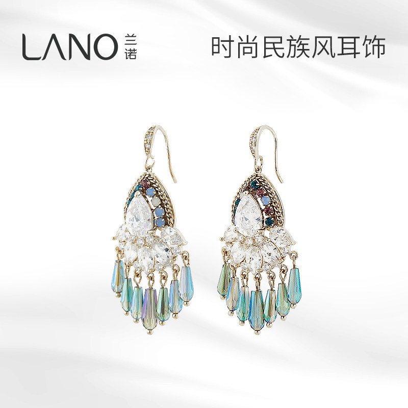 兰诺波西米亚风耳环女