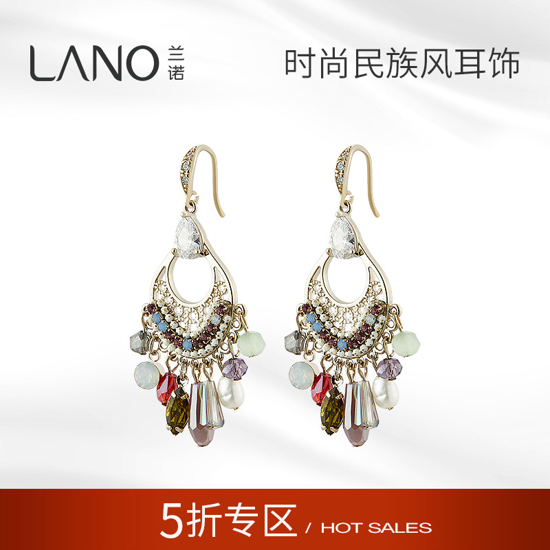 兰诺波西米亚风耳环女