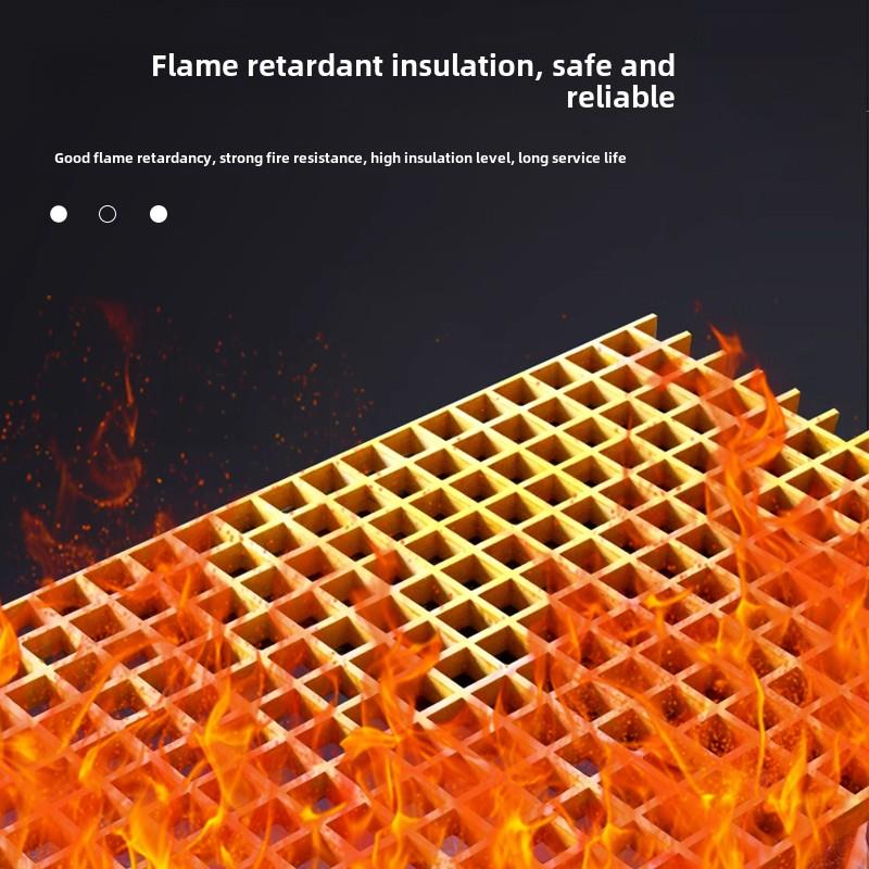 玻璃钢格栅树篦子光伏检修通道格栅污水处理厂排水沟盖板养殖鸽舍