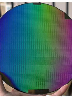 晶圆wafer 功率元件IGBT MOSFET 硅片半导体光刻片IC芯片展示测试