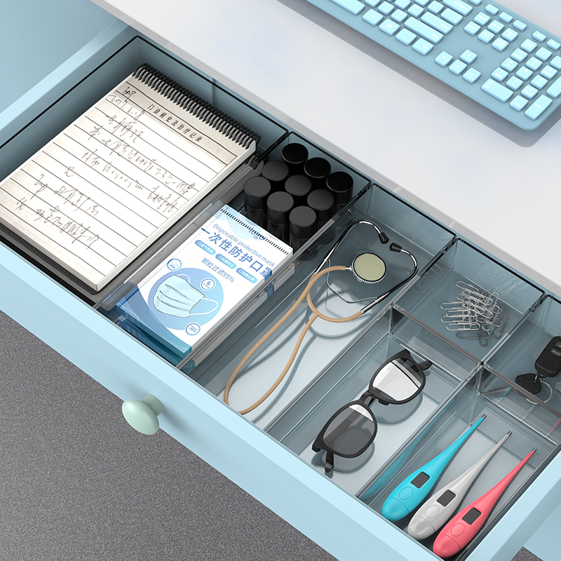 桌面置物架子抽屉收纳盒