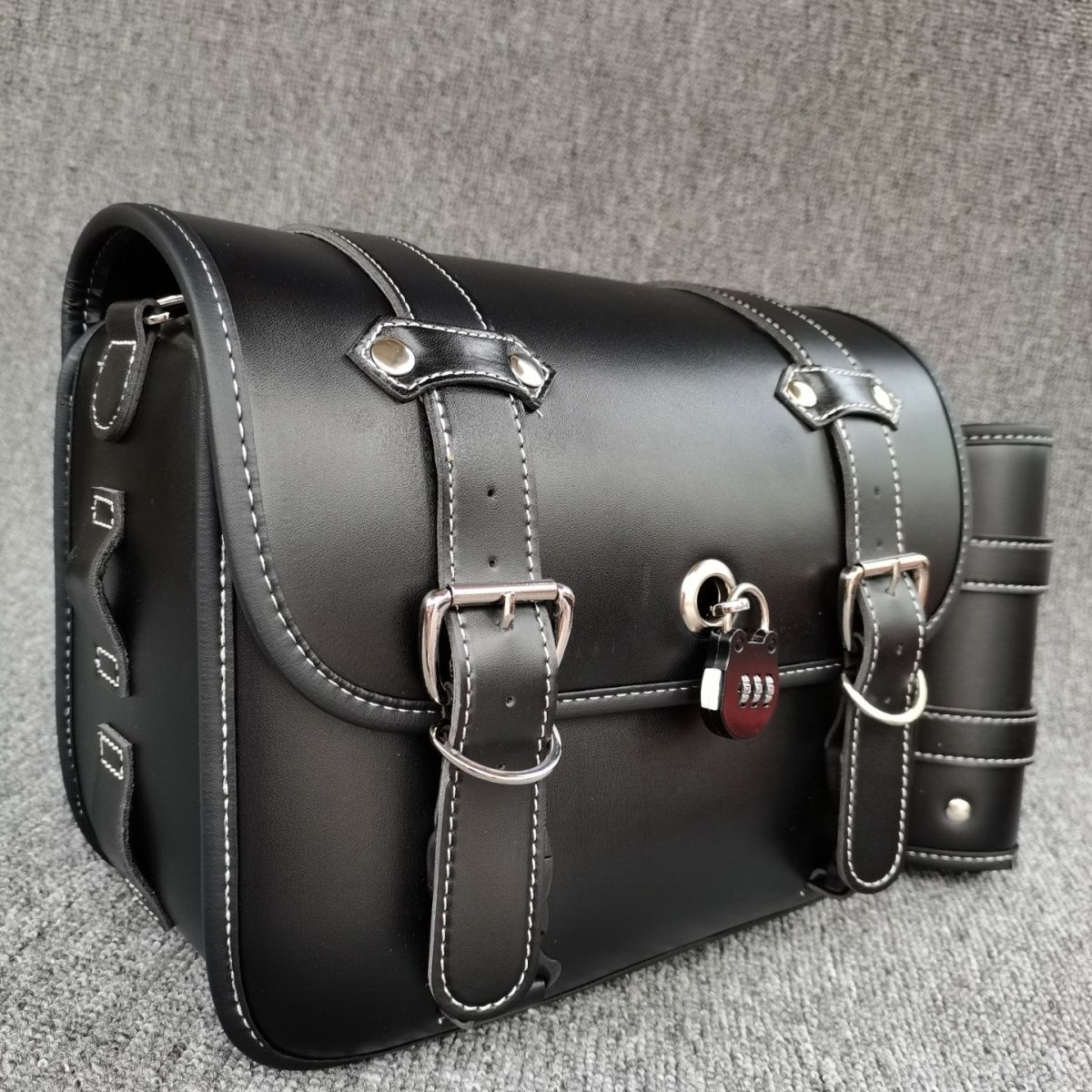 适用灰石300边包闪300CM300GV300复古快拆密码皮包摩托车侧挎包骑