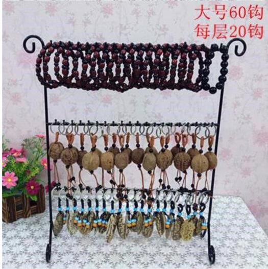 摆设展示座配饰支撑展示架发圈耳夹挂件架饰品大型耳饰架金属陈设