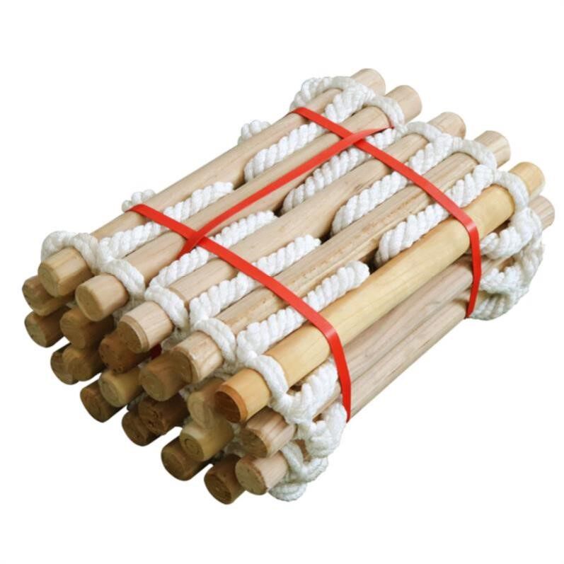 软梯绳梯体能绳梯器材加长弹跳救生学生两用款井