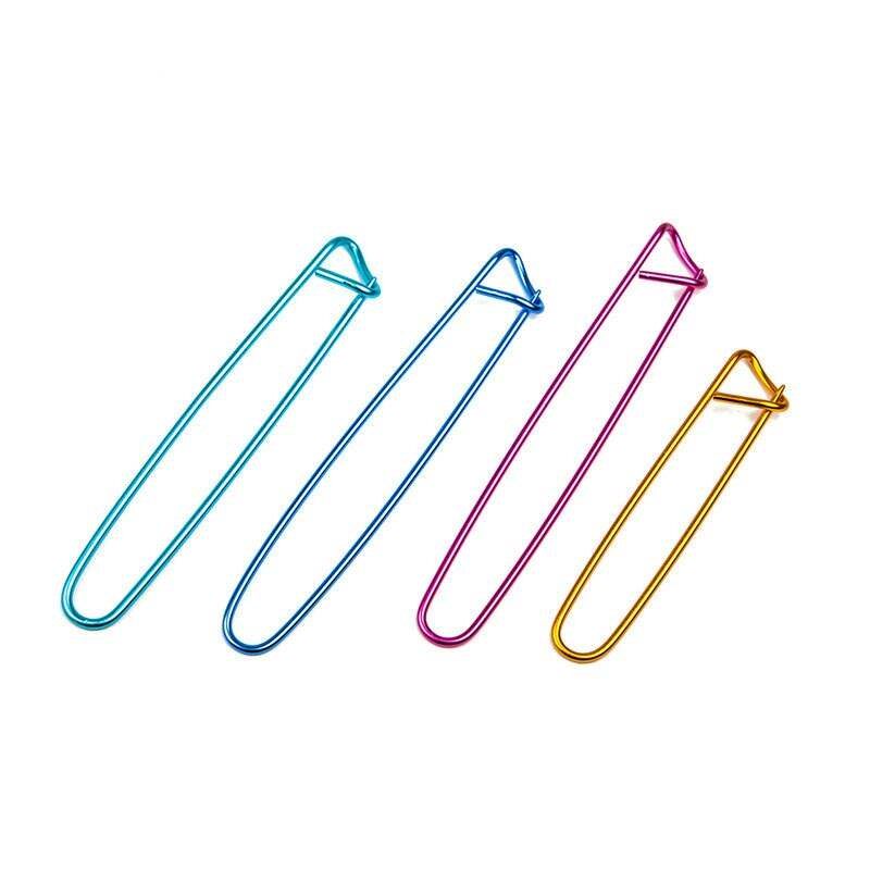 织毛衣钩毛线留针记号针加长记针器手工编织线圈防脱小工具长别针