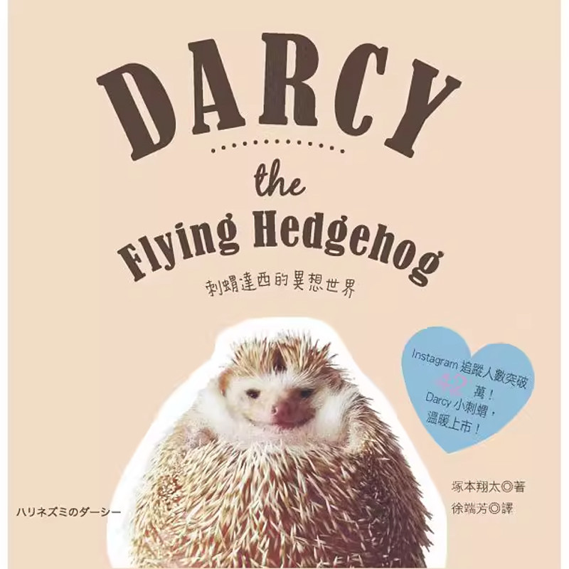【预售】港台原版 刺蝟达西的异想世界 刺蝟Darcy 塚本翔太 世茂 宠物 网路超人气刺蝟 动物写真t【上海香港三联书店】